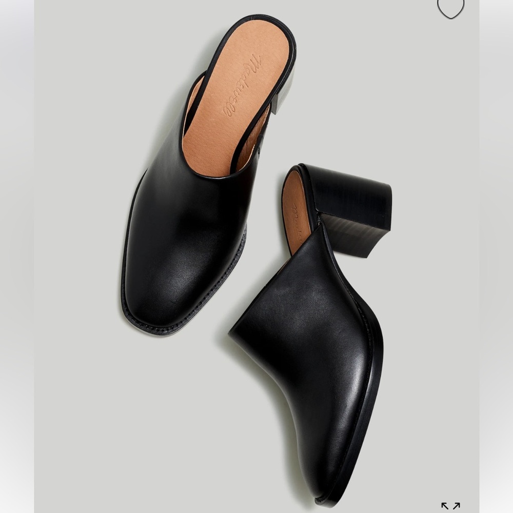 Madewell The Macarro Mule Black Size 7